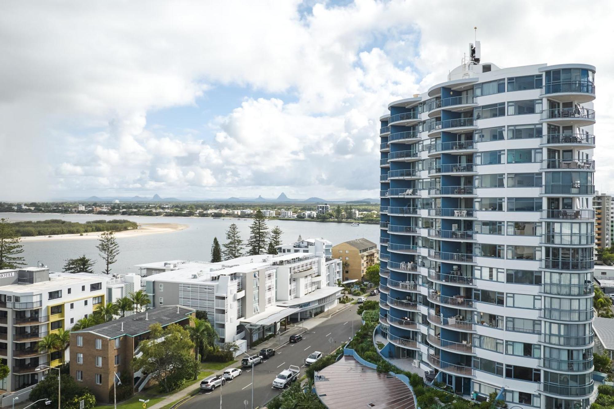 Centrepoint Apartments Caloundra Eksteriør billede