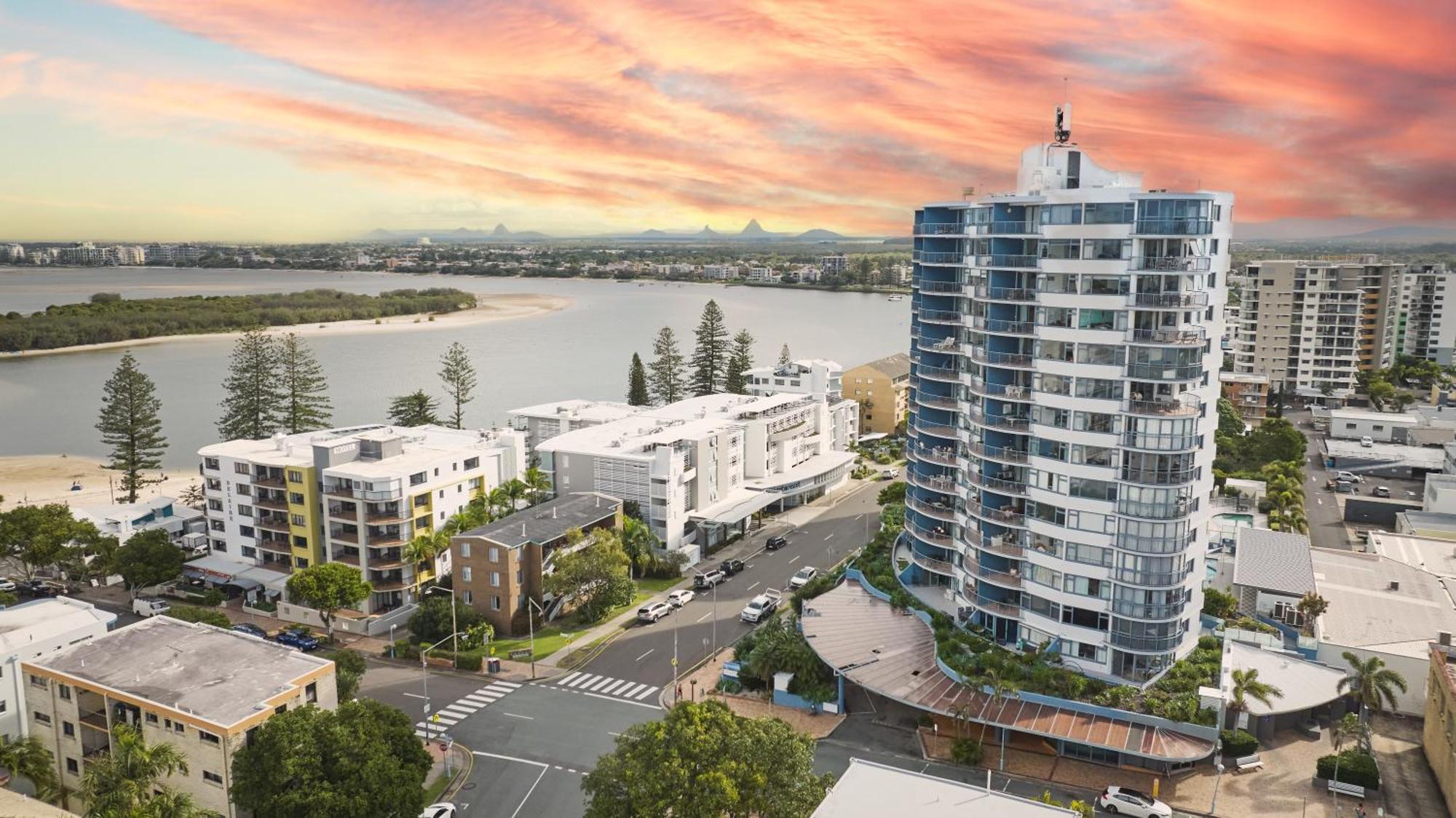 Centrepoint Apartments Caloundra Eksteriør billede